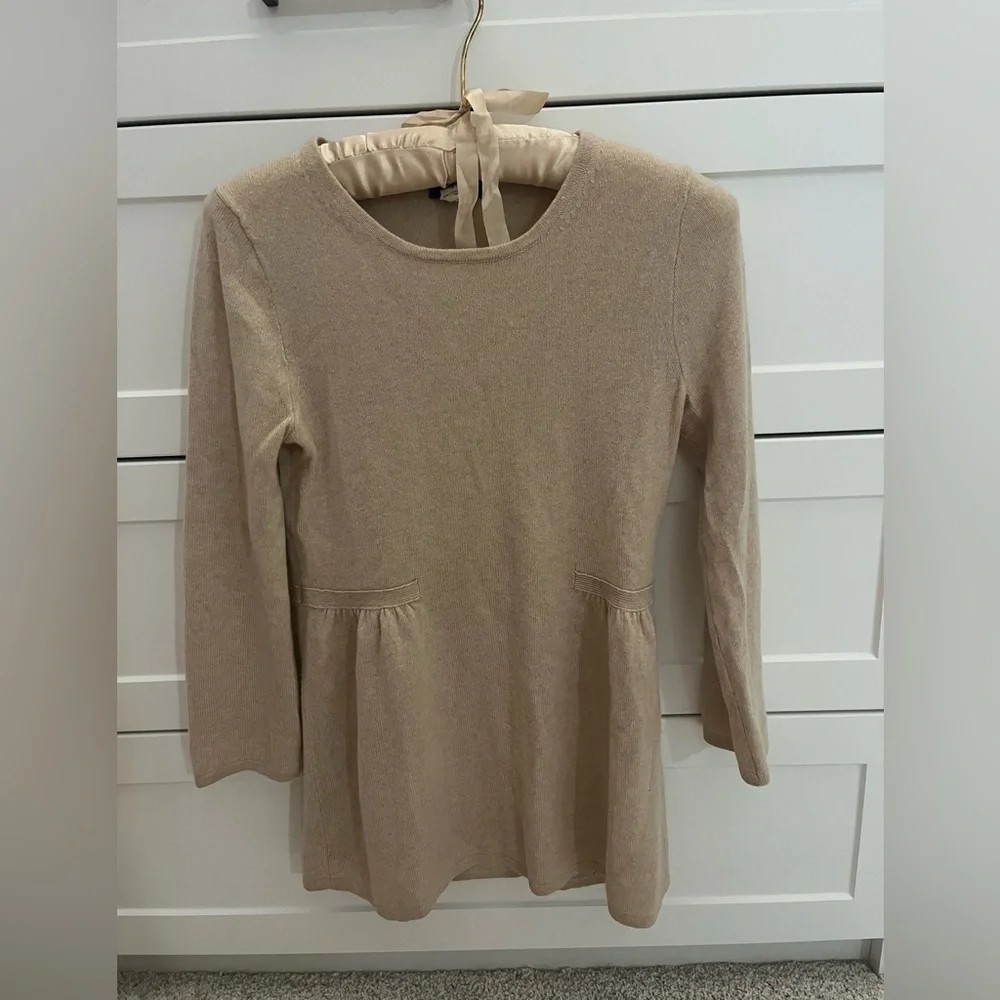 J.Crew Cashmere Swing Crewneck, size XS